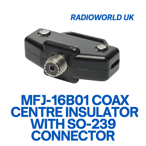 MFJ-16B01 coax centre insulator with SO-239 connector