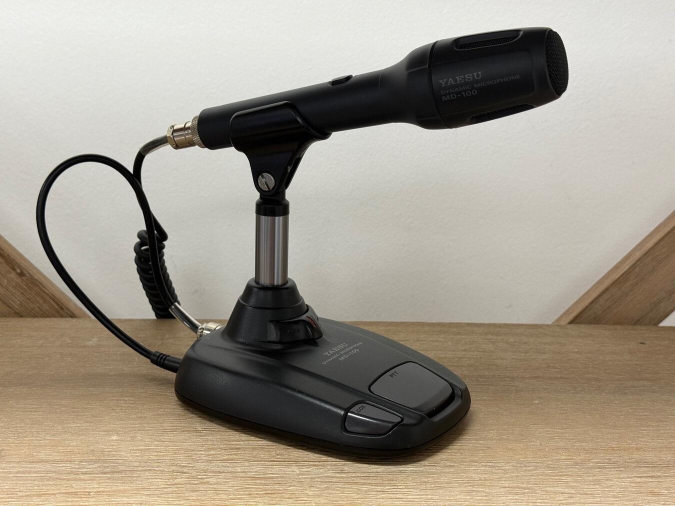 Second Hand Yaesu MD-100A8X Desktop Microphone | Radioworld