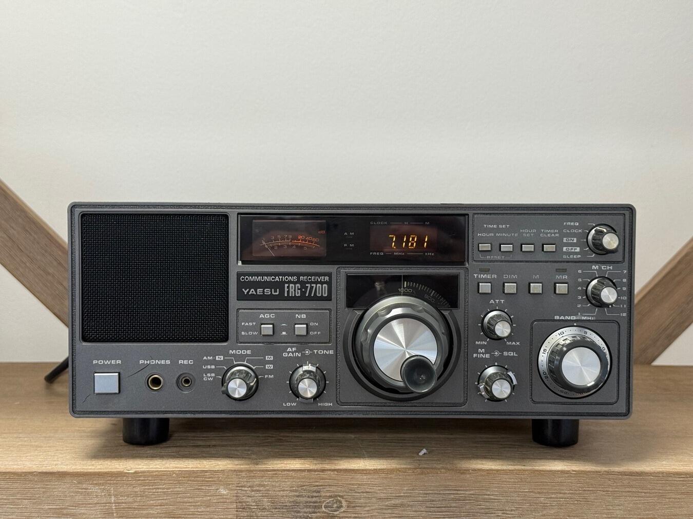 Second Hand Yaesu FRG-7700 HF Receiver | Needs Servicing