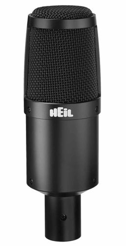 Heil Sound PR-30B Black Microphone front view