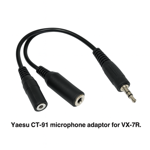 Yaesu CT‑91 Microphone Adaptor for VX‑7R – Radioworld UK
