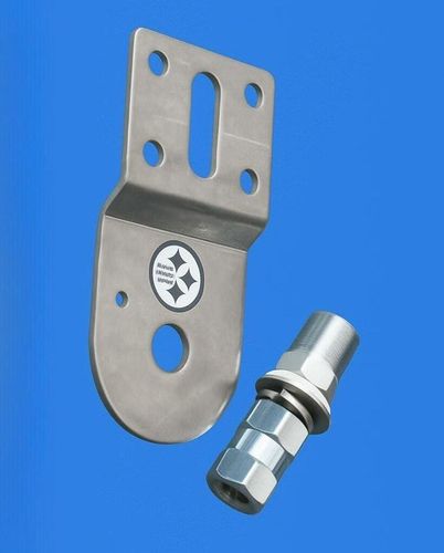 Firestik SS184A Flat Edge Antenna Mount – Stainless Steel + Stud