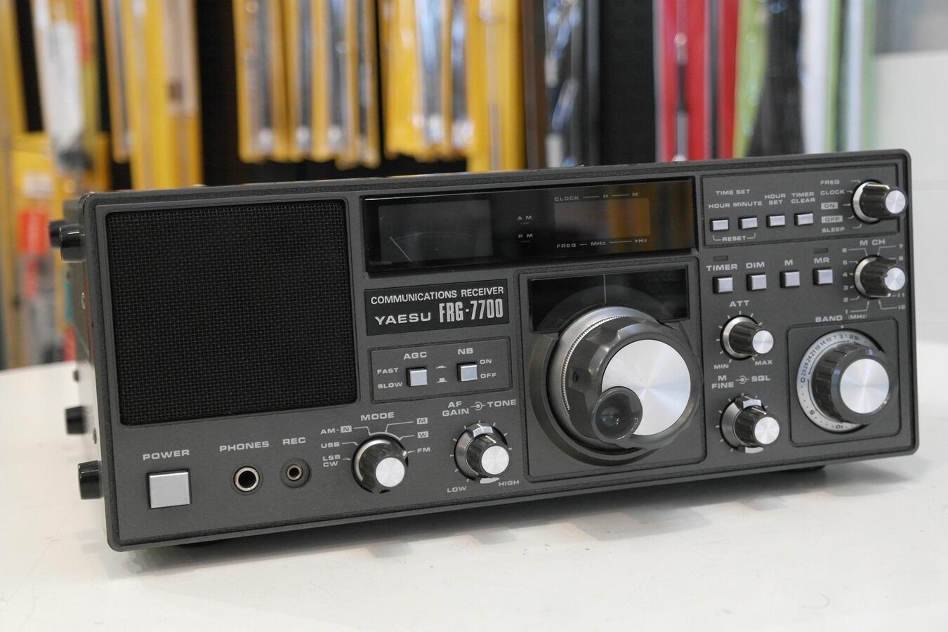 Second Hand Yaesu FRG-7700 HF Communications Receiver – Radioworld UK
