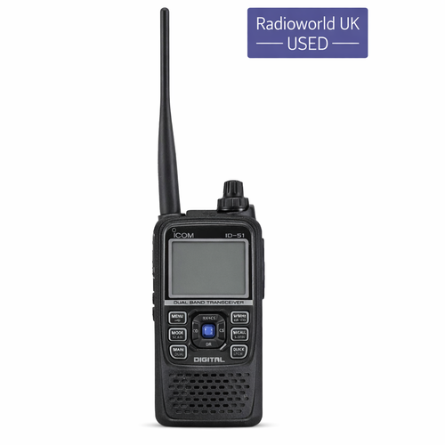 Second Hand Icom ID‑52E D‑STAR Digital Handheld Transceiver