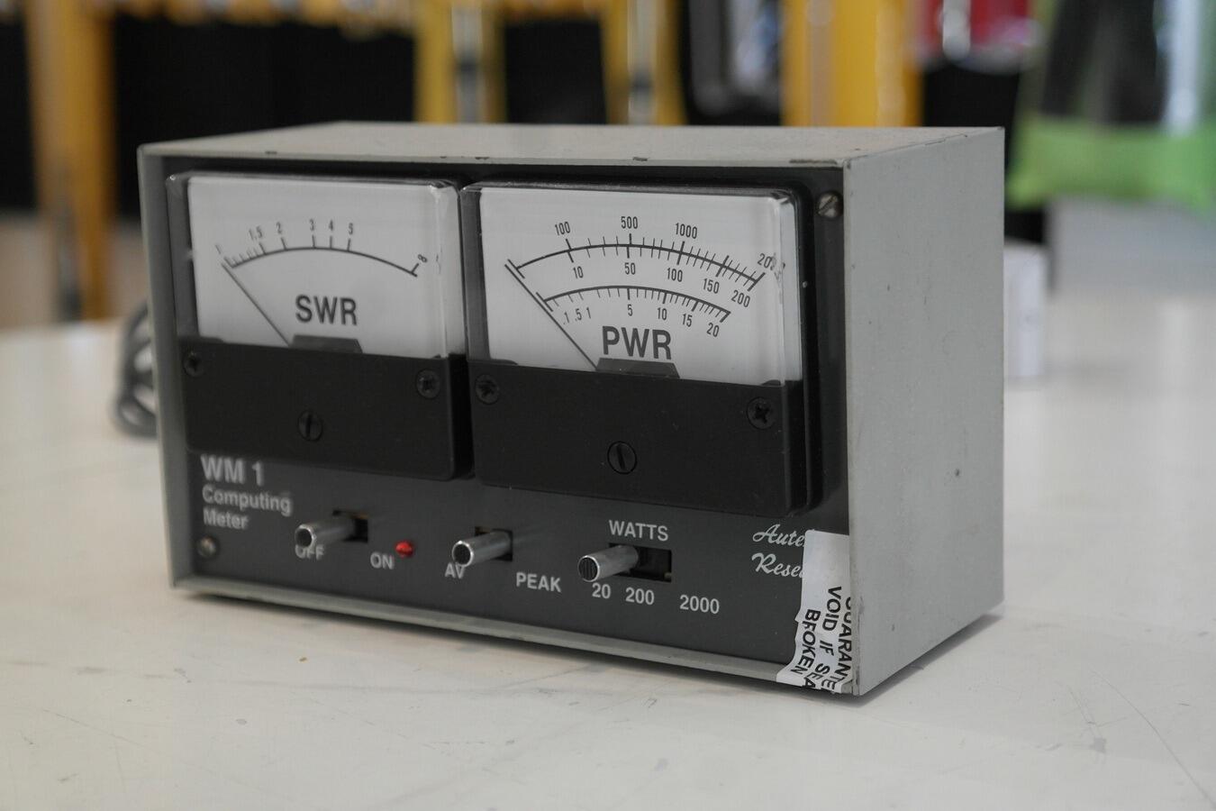 Second Hand Autek Research WM-1 SWR Power Active Peak Reading Meter ...