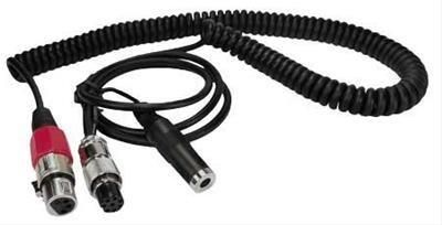 Heil CH-1-K8 coiled cable for Kenwood 8 pin transceivers