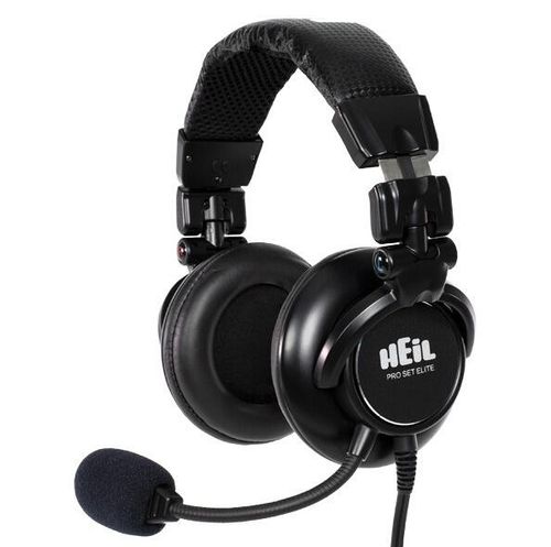 Heil Pro Micro Headset for Icom Yaesu Kenwood – AD‑1 Required