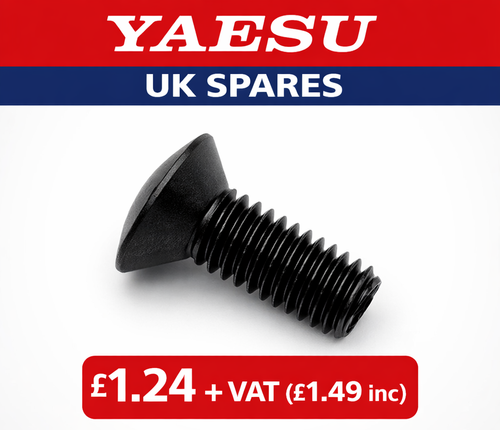 Yaesu U3146007 Oval Head Screw 6 mm FT‑847 - Radioworld UK