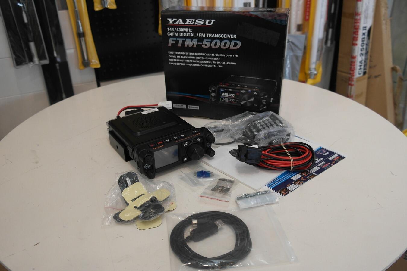 Second Hand Yaesu FTM-500DR/DE VHF UHF Mobile Transceiver
