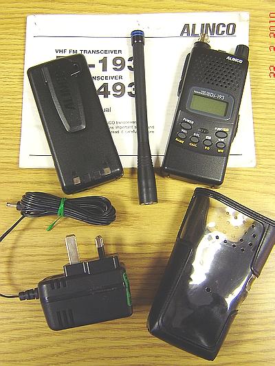 Second Hand DJ-193 Alinco 2m FM Hand Held - radioworld