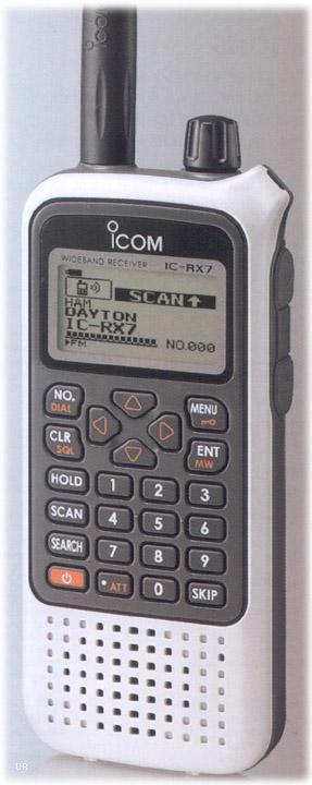 Icom IC-RX7 wideband scanner / receiver - Radioworld UK