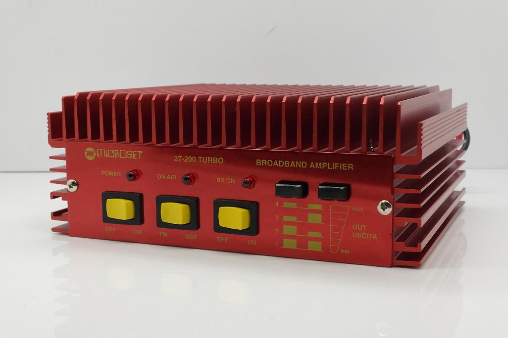 Microset 27-200T  Wideband HF Power Amplifier 3-30MHz