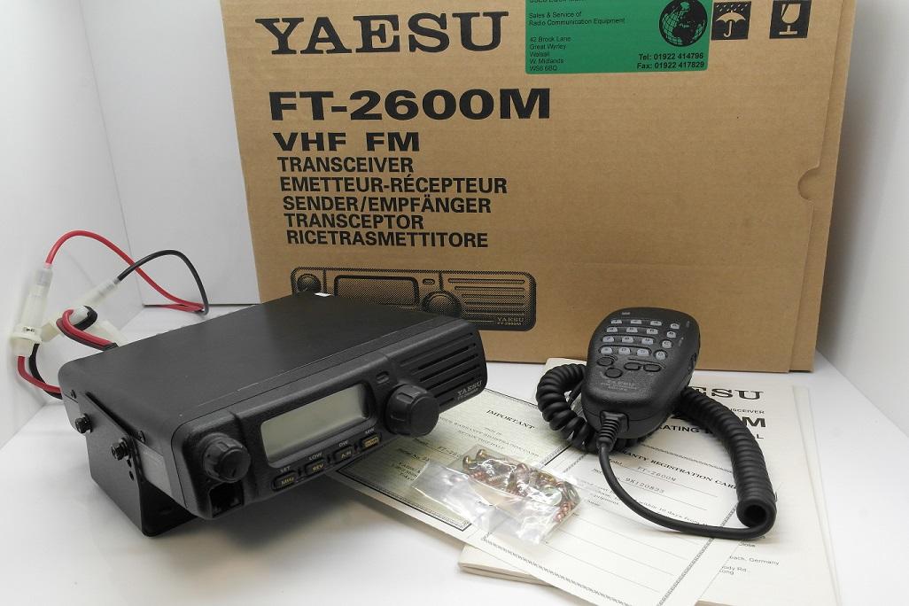 Second Hand Yaesu FT-2600M Mobile VHF / FM Transceiver - radiowo