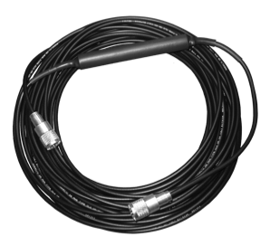 50' Coax Cable RG-58A with integrated RFI Choke