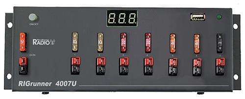 West mountain radio rigrunner 4007u 40 amp 12 vdc continuous duty with 7 fused outlets. - 58313-1561