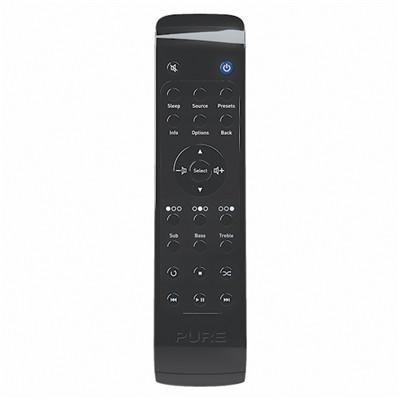 PURE Reach F10, Remote Control, Black, UK - radioworld