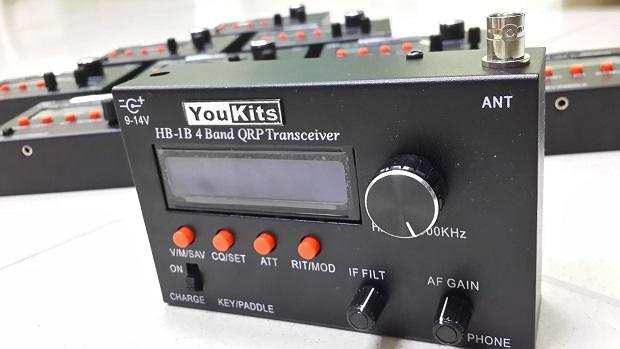 Youkits HB-1B MKIII (3) 4 band QRP CW transceiver