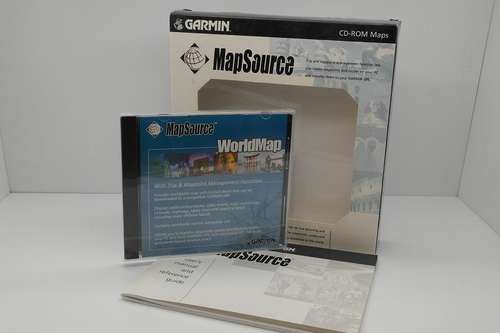 Garmain mapsource worldmap software version 3.00