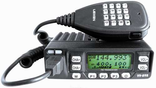 Leixen vv-898 dual band fm mobile transceiver -  200 memories as standard