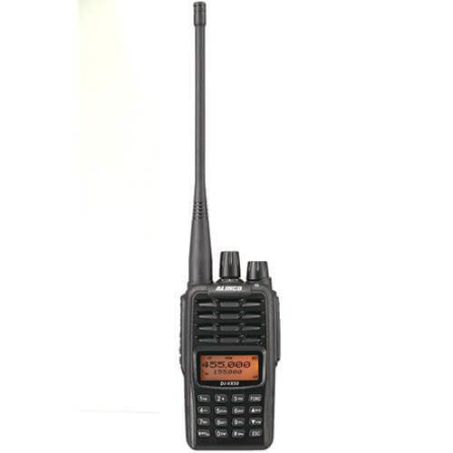 Alinco DJ-VX50HE Twinband VHF-UHF handheld IP67
