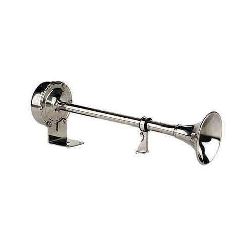 24v single 100% stainless steel high tone marine horn