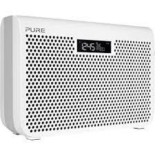 Pure One Maxi S3s Portable Digital DAB/DAB - Cool White