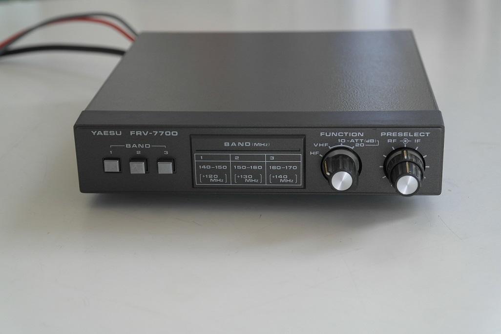 YAESU FRV-7700 VHF コンバーター RigPix Database - Receiving converters - Yaesu FRV-7700