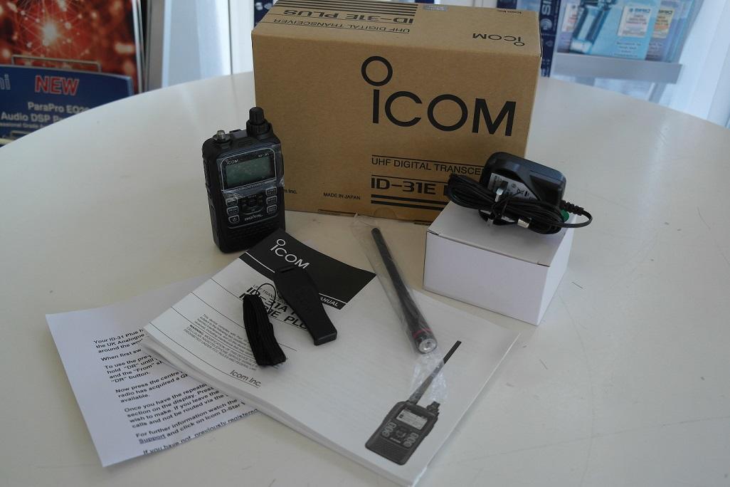 Second Hand Icom ID31 Plus UHF D Star Handheld Transceiver