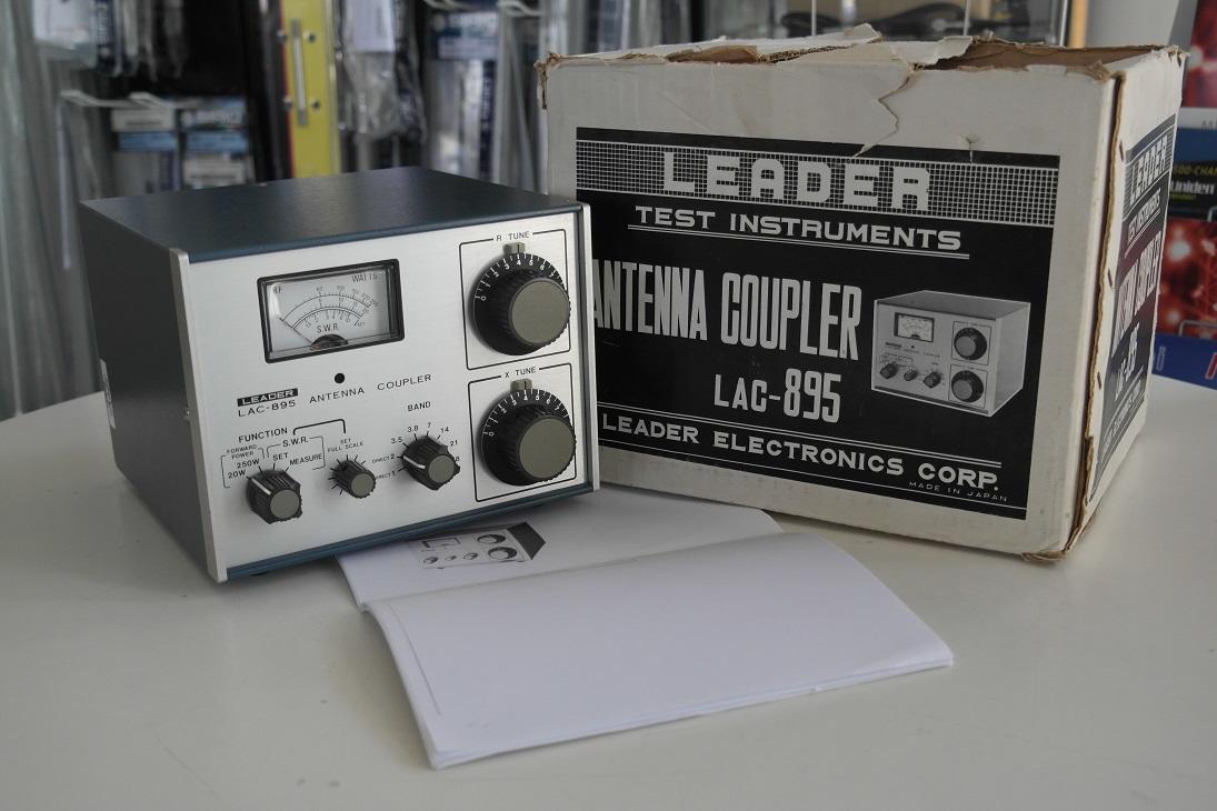 Second Hand Leader LAC-895 Manual HF Antenna Tuner 1