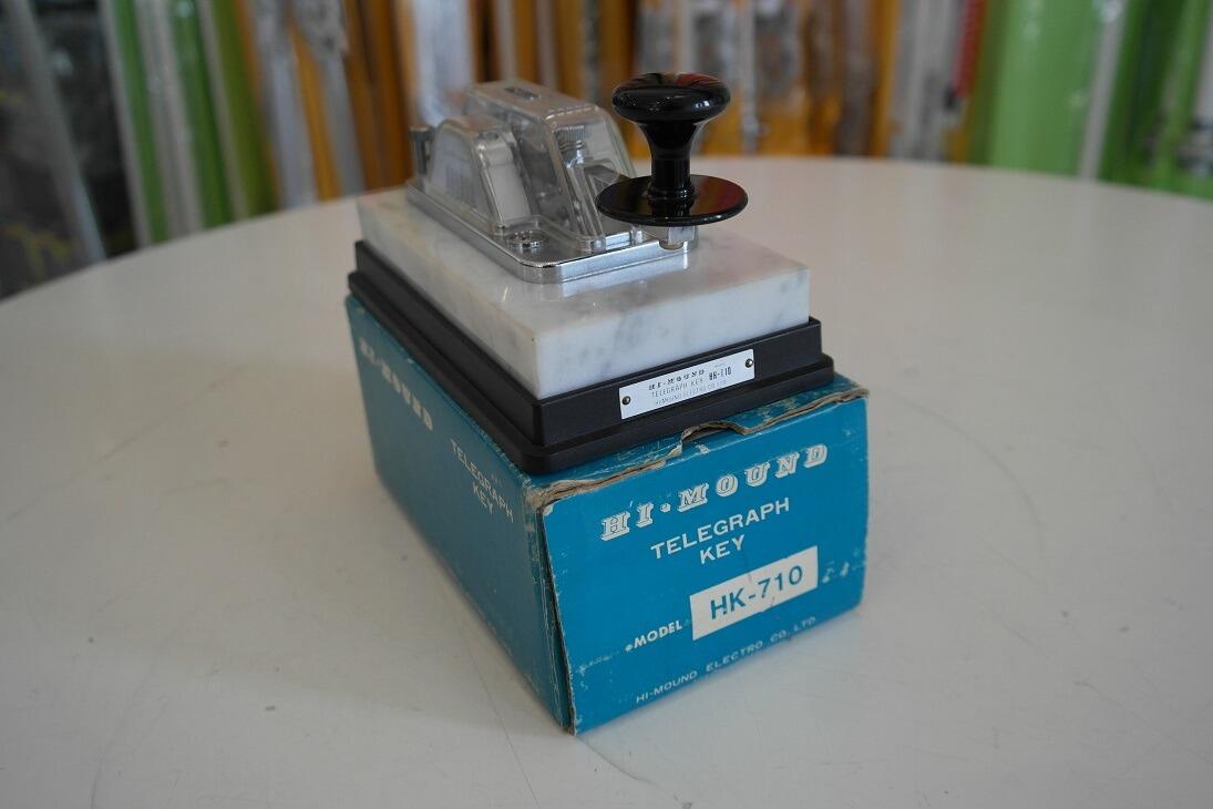 動作未確認】電鍵 ハイモンド HI-MOUND HK-710 TELEGRAPH KEY