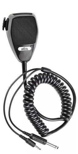 Heil hmm hand microphone - microphone element inside a clamshell