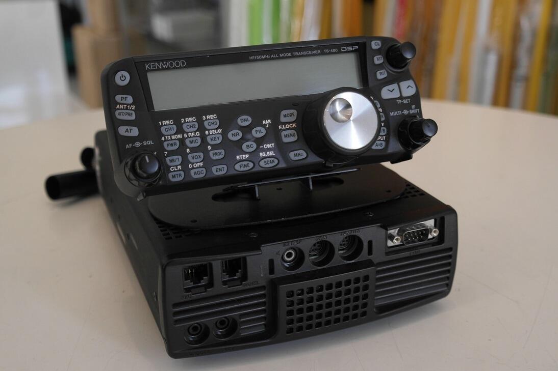 Second hand kenwood ts-480sat hf transceiver with atu 1