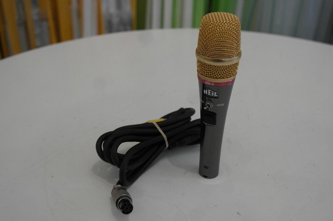 Second Hand GM 4 Heil Goldline Hand Microphone