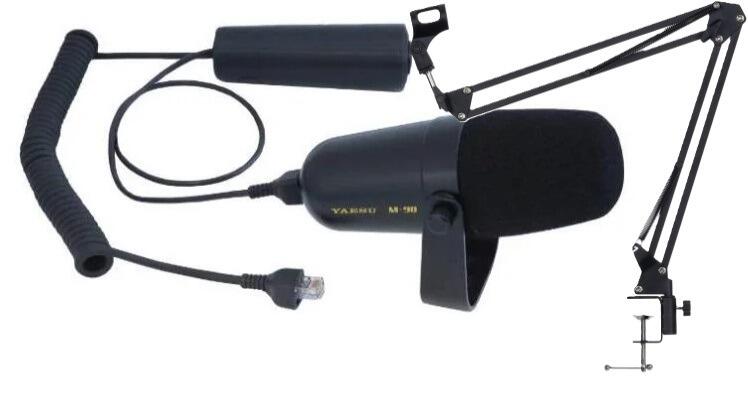 Yaesu M-90MS Microphone Stand Kit with Handheld PTT Controller