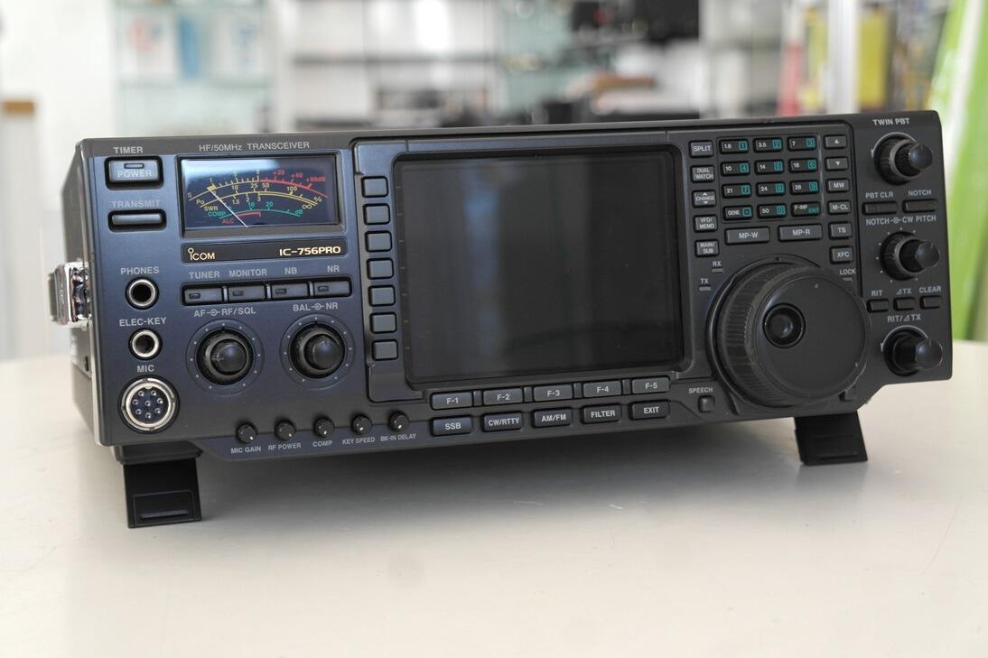 Second Hand Icom IC-756Pro HF 6m Transceiver - Radioworld UK