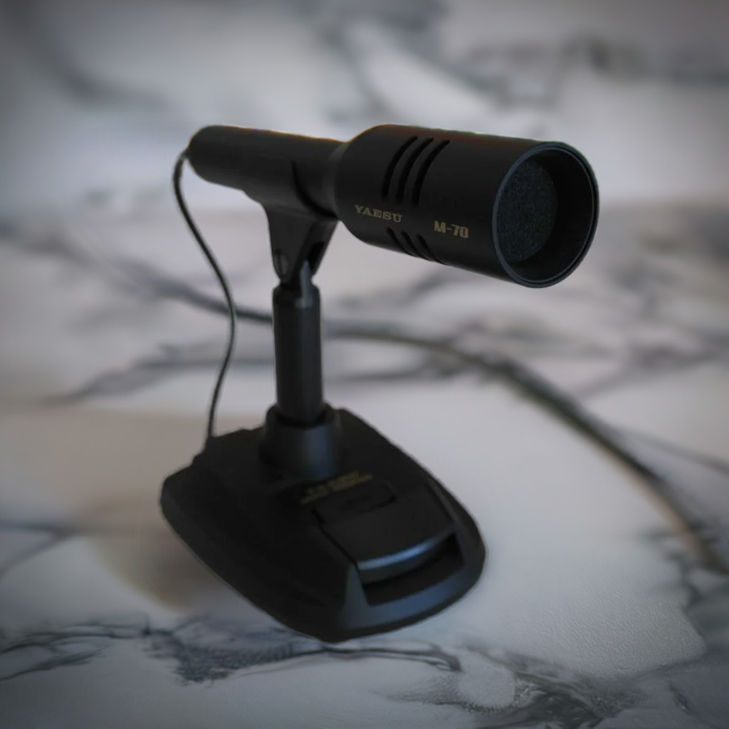 YAESU M-70 デスクトップマイクロフォン Yaesu M-70 Yaesu M-70 Desktop Microphones | DX Engineering