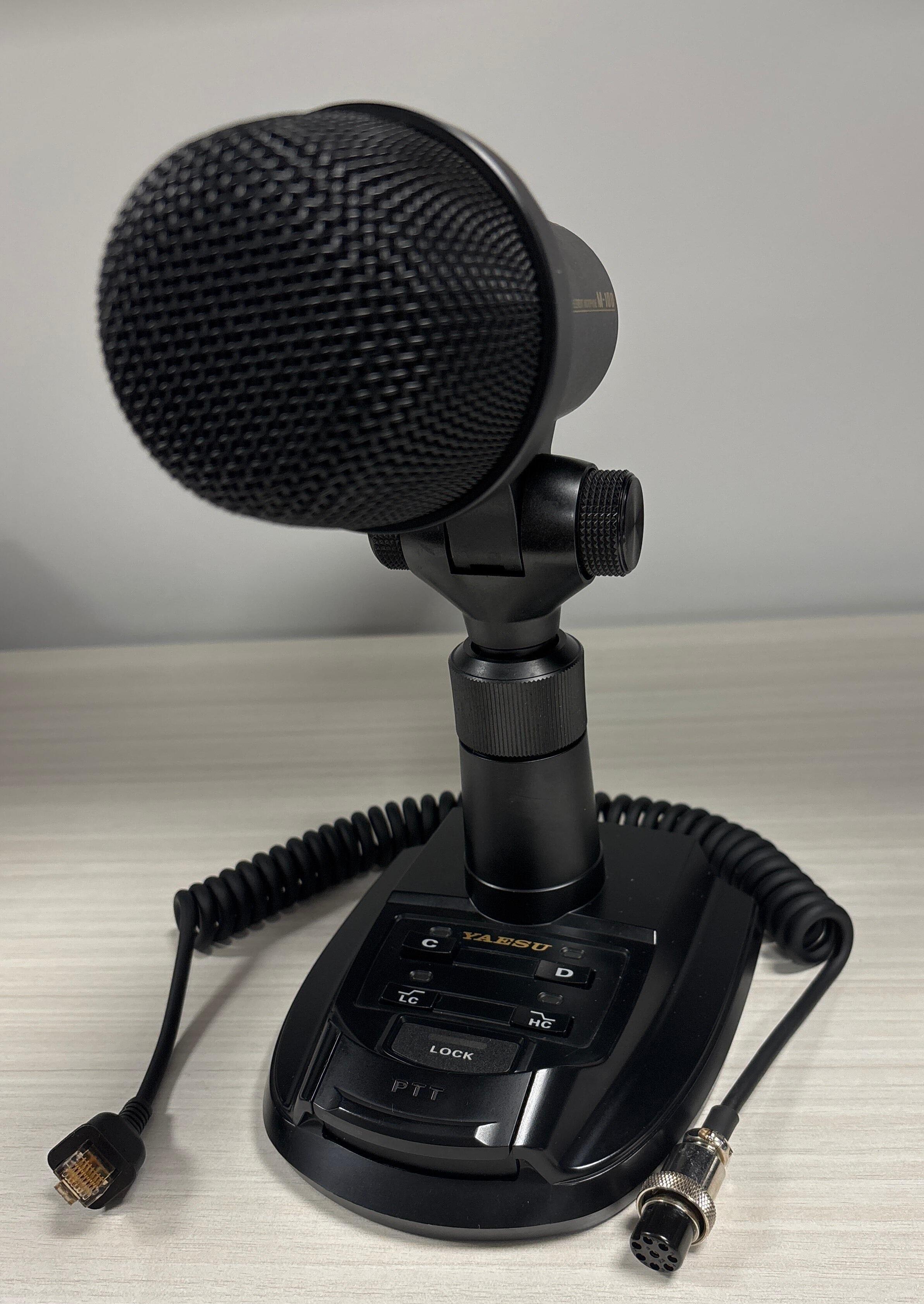 Second Hand Yaesu M-100 Dual Element Microphone – Premium