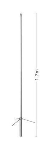 “Diamond BC200N UHF base antenna with 430–490MHz coverage and N-type connector”