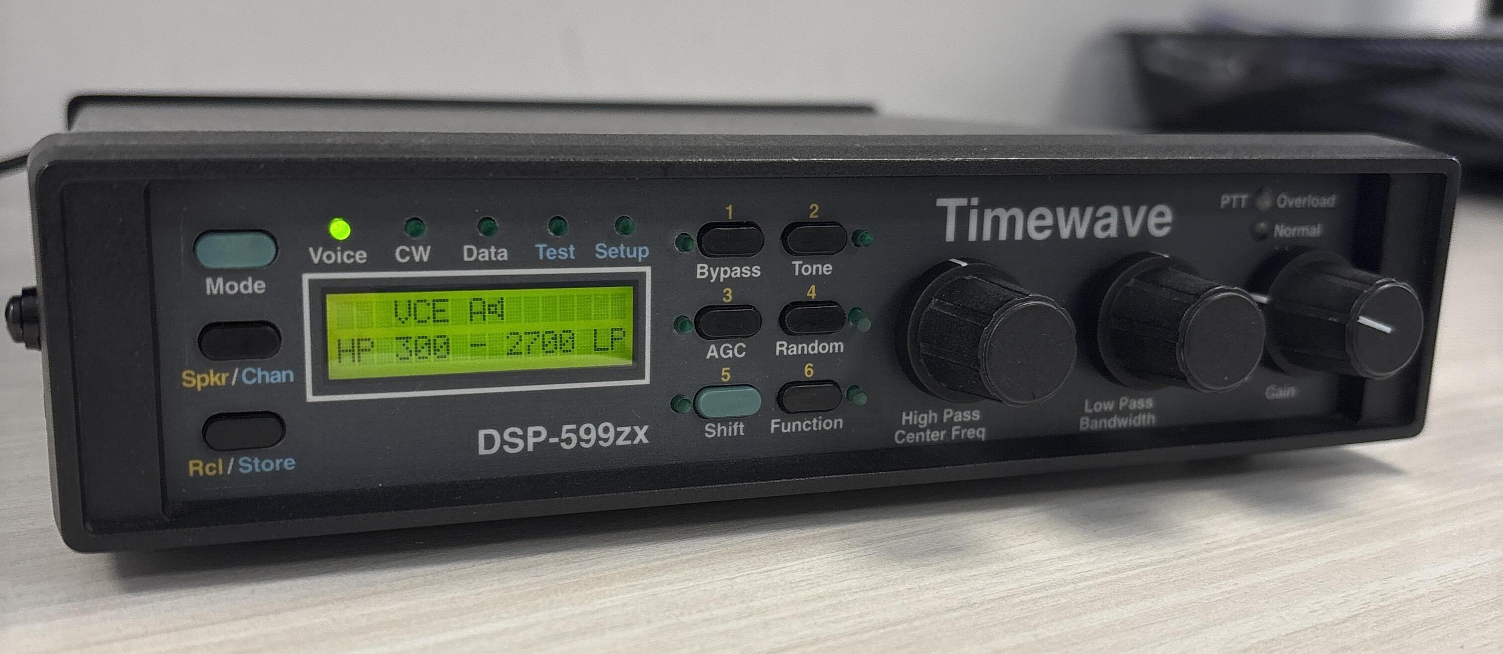 Second Hand Timewave DSP-599zx Digital Noise Filter Second Hand Timewave DSP-599zx Digital Noise Filter