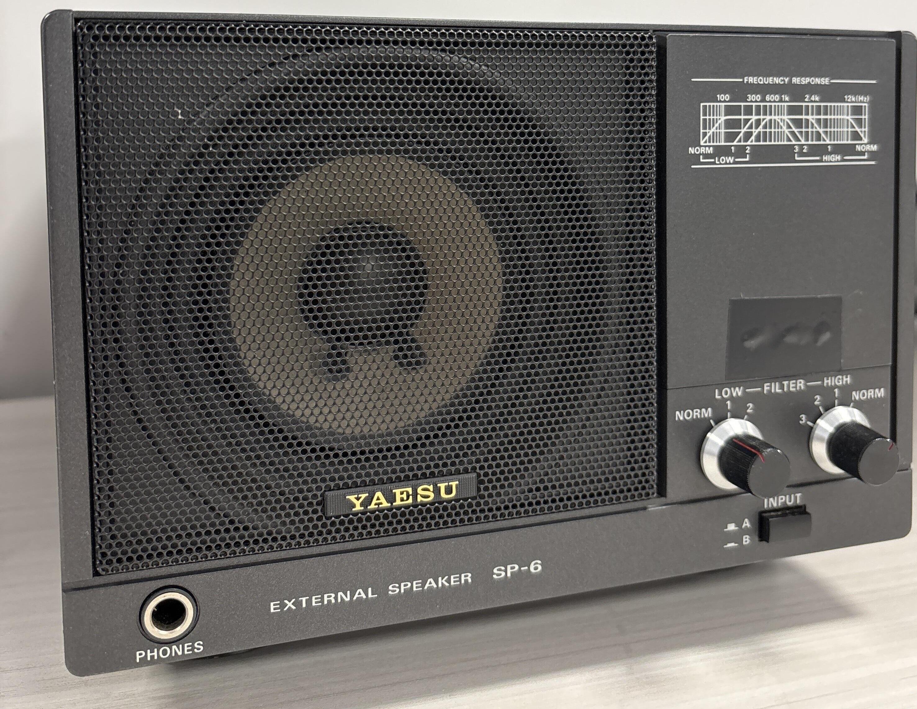 Second Hand Yaesu SP-6 Desktop Communications Speaker