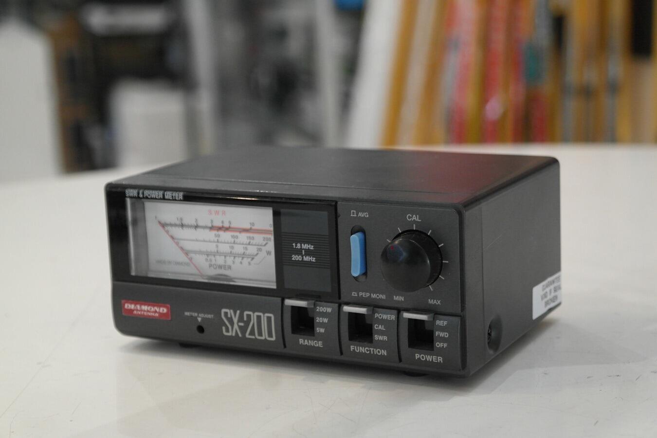 アマチュア無線　 SX-200 SWR Power Meter USED♪ Second Hand Diamond SX-200 SWR/Power Meter – Analogue Meter