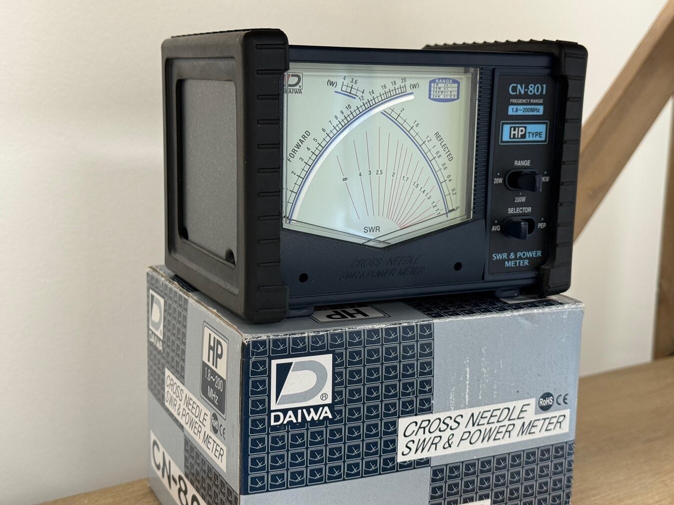 Second Hand Daiwa CN-801HP SWR/Power Meter 1.8–200MHz | Radioworld UK