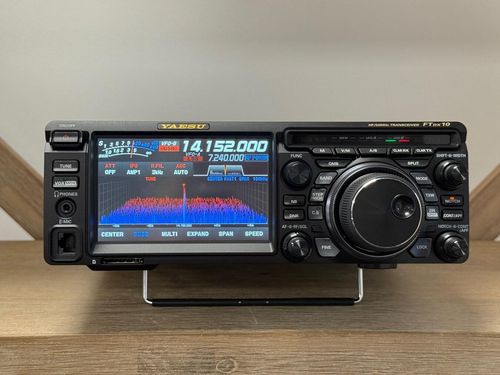 YAESU FTDX-10（used）　50W Yaesu FTDX-10 HF/50MHz 100-Channel 100W Ham Radio