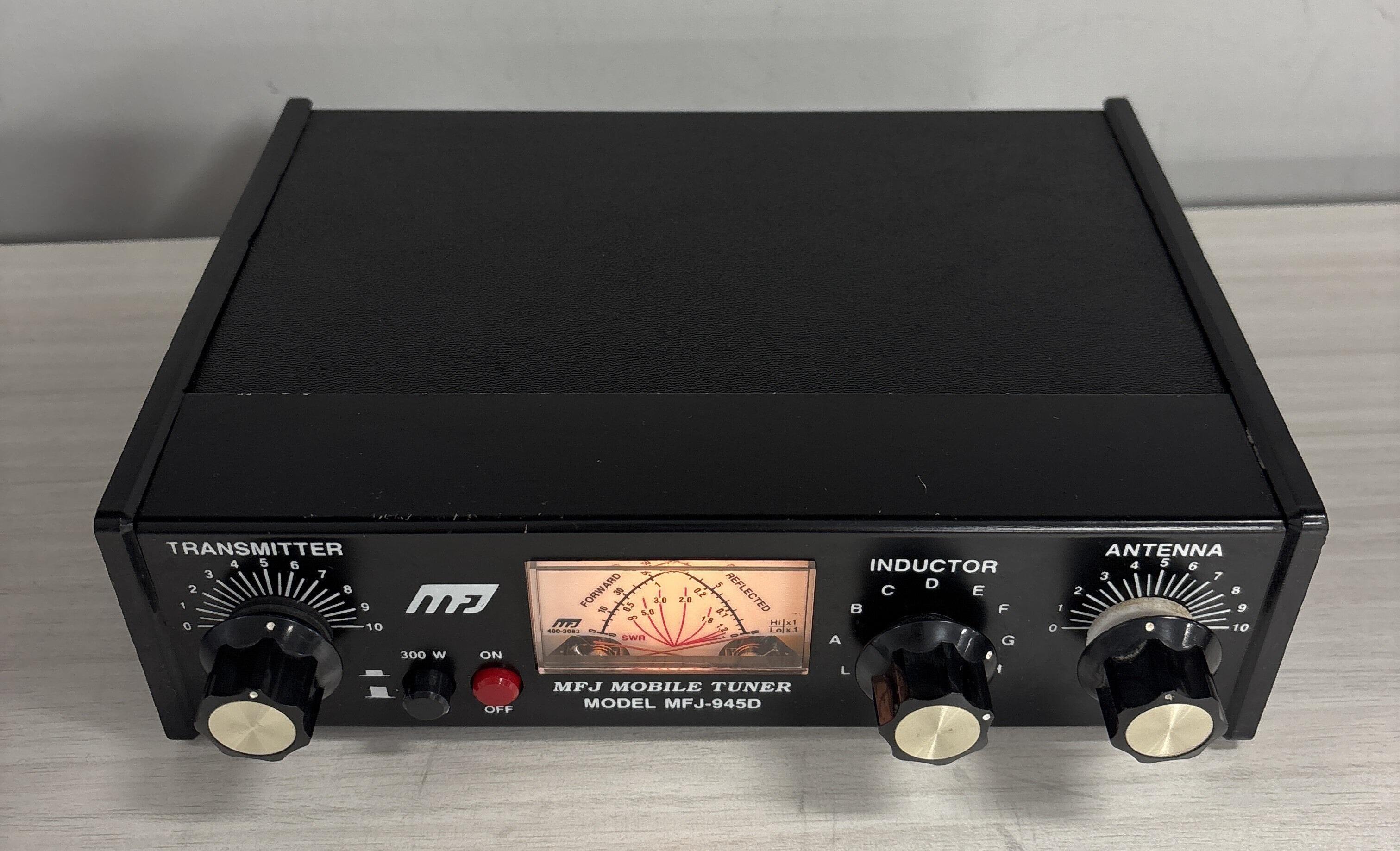 Second Hand MFJ-945D Mobile Antenna Tuner – 1.8 to 60 MHz, 300W