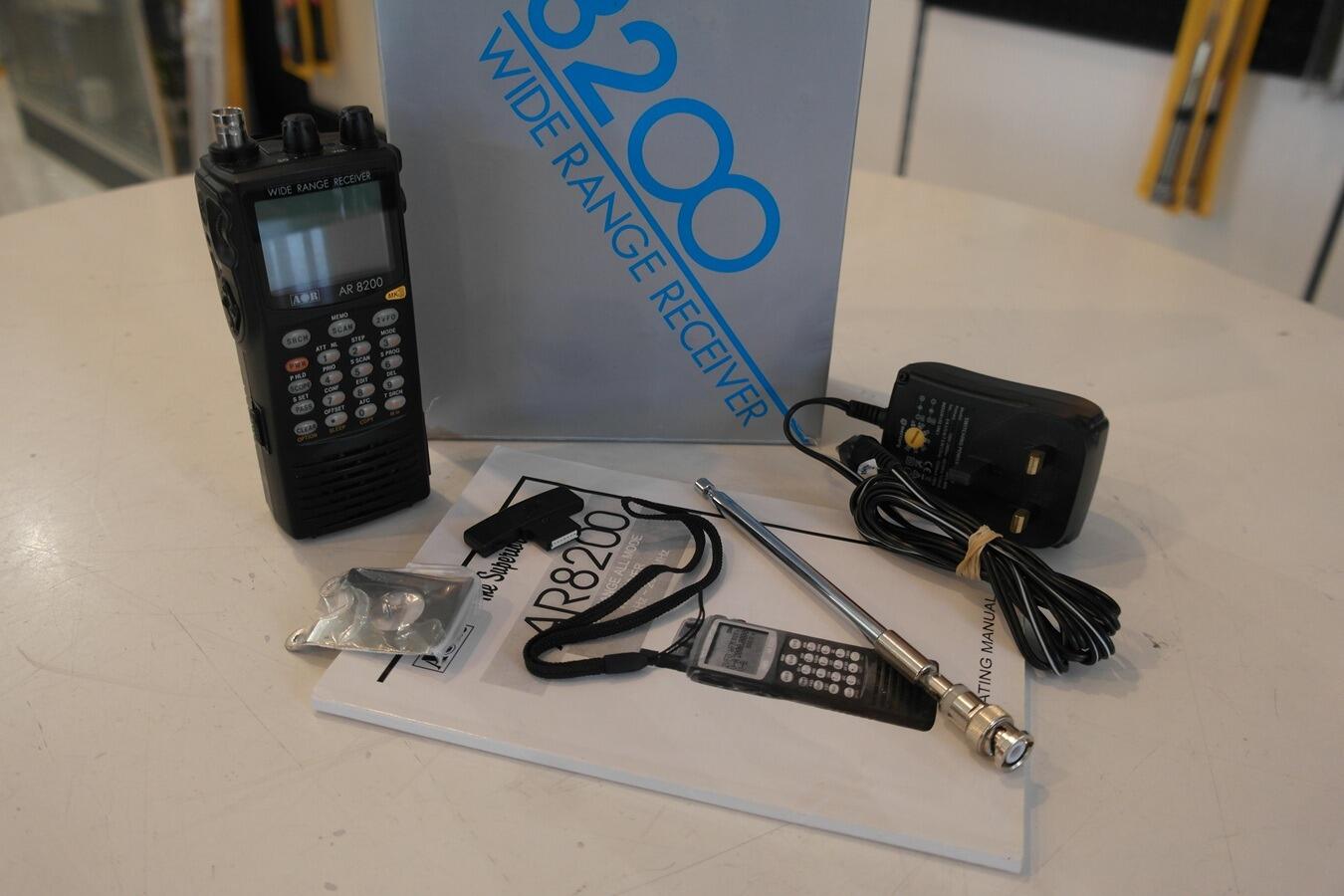 Second Hand AOR AR-8200MKIII Wideband Receiver – 530kHz–3GHz