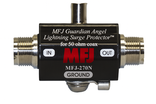 MFJ‑270N Lightning Surge Protector with N‑Type sockets – Radioworld UK