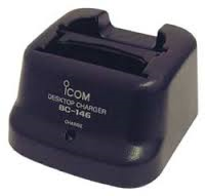 Icom BC‑146 Charger for IC‑F12/F22 & IC‑T3H