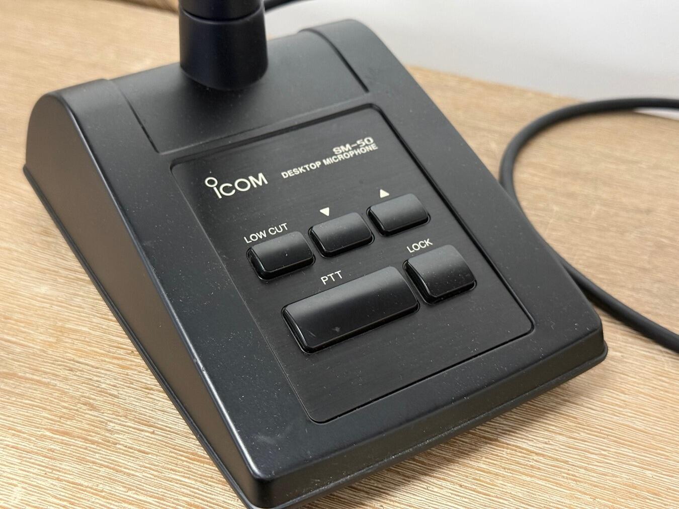 Second Hand Icom SM-50 Desk Microphone | Radioworld UK