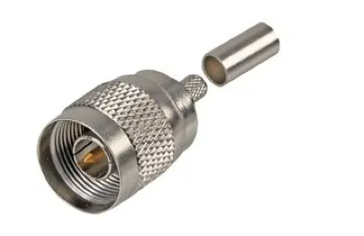 N‑Type Male Crimp Plug for RG‑58 Cable – Radioworld UK