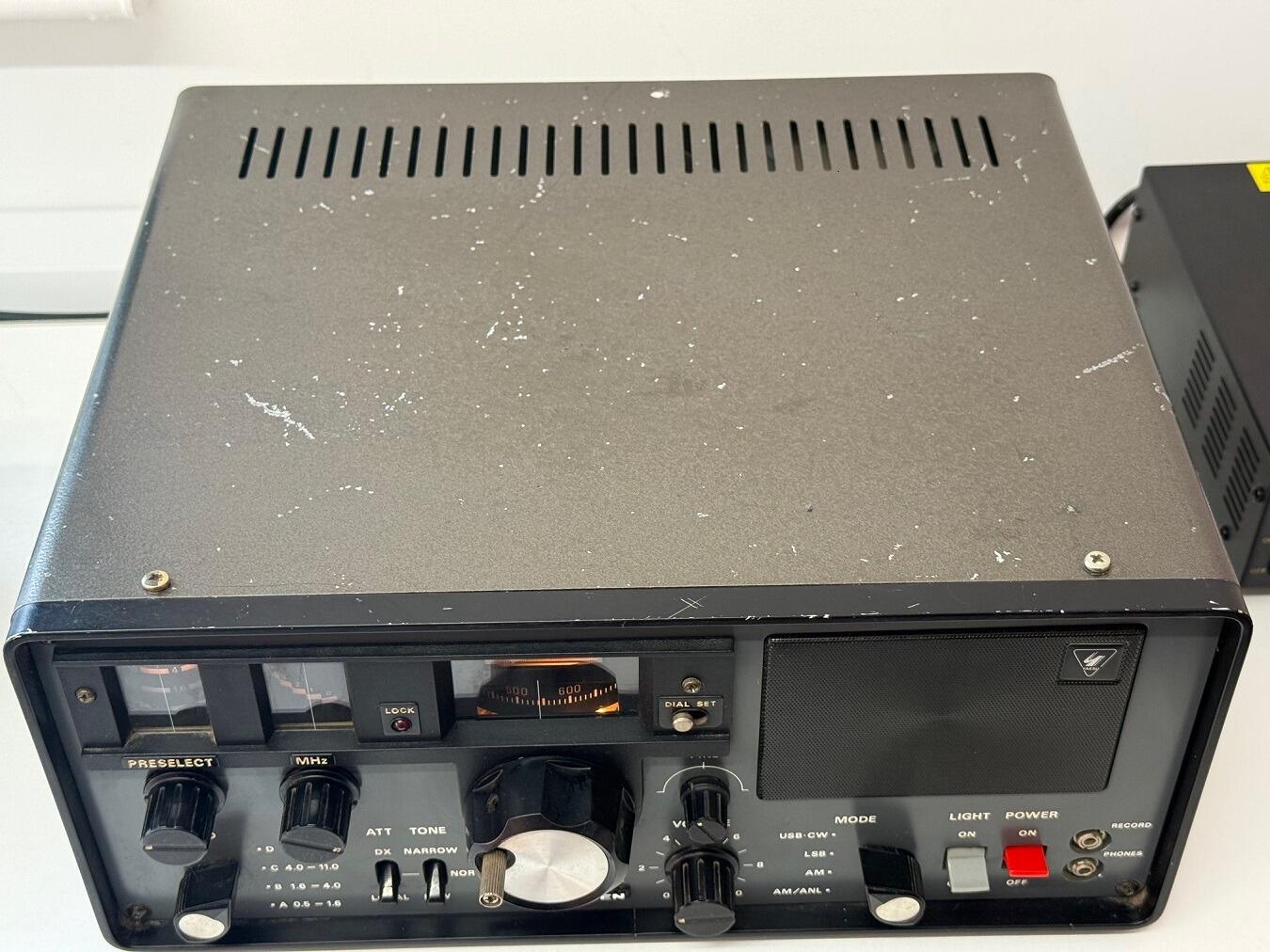 Rescue Rig Yaesu FRG‑7 HF Communications Receiver – Working, Needs TLC